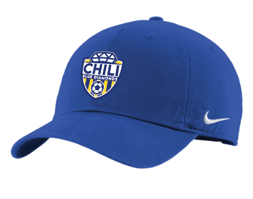 NIKE- Cotton twill Cap w/Embroidered Logo