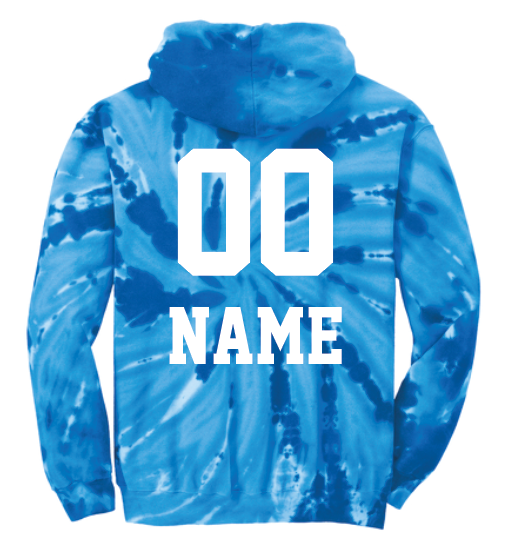 Youth Tie-Dye Pullover Hooded Sweatshirt